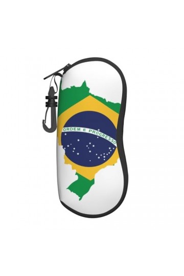 CZZYH Étui à lunettes souple portable avec mousqueton et fermeture éclair, étui à lunettes coloré passionné pour homme et fem