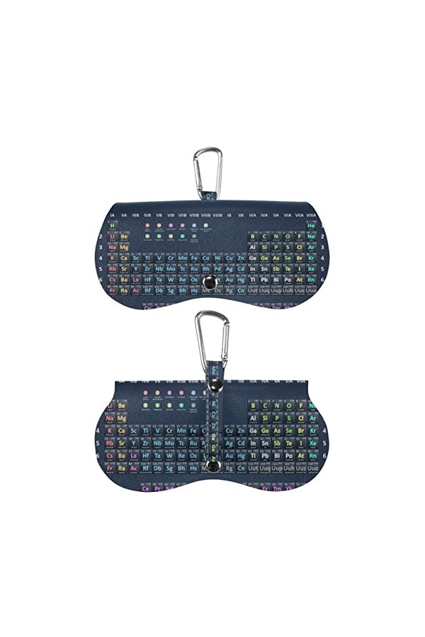 SHUAIGUO Joli chat dans une couronne de fleurs Étui à lunettes à coque souple Étuis à lunettes de protection Pochette à lunet