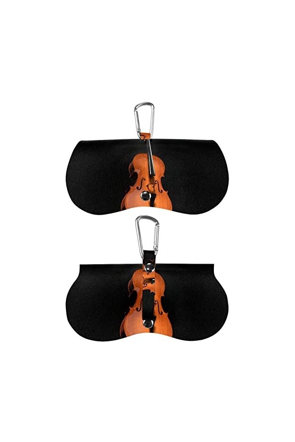 SHUAIGUO Joli chat dans une couronne de fleurs Étui à lunettes à coque souple Étuis à lunettes de protection Pochette à lunet