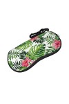 ASEELO Étui à lunettes de soleil souple en néoprène avec fermeture éclair pour femme et homme, Motif hippie, glasses case