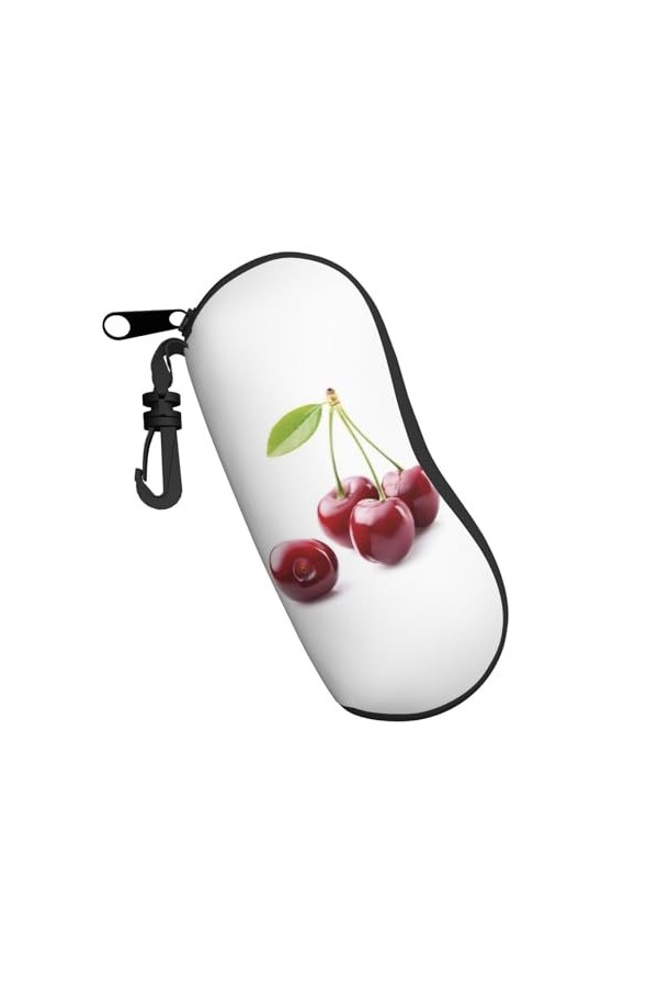 QQLADY Étui à lunettes de soleil en forme danimal mignon pour homme et femme Étui souple avec clip, Lapin de Pâques floral, 