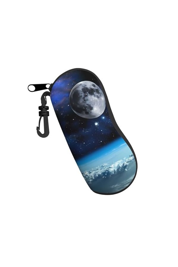 QQLADY Étui souple avec clip pour lunettes de soleil Motif tournesols printaniers rétro Pour homme et femme, Aquarelle de fle