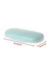 Boîte à lunettes en plastique pour lunettes de style protecteur rigide, 3, Medium