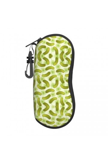 Grand étui à lunettes Sushi Dill Pickles - Support de lunettes durable pour femme avec coque rigide - Parfait pour les voyage