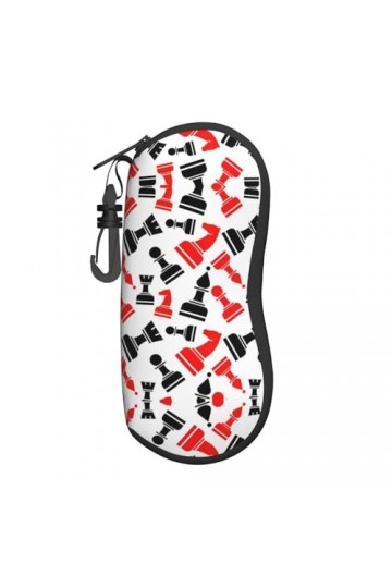 Grand étui à lunettes durable pour femme avec coque rigide – Parfait pour les voyages et un usage quotidien, noir, taille uni