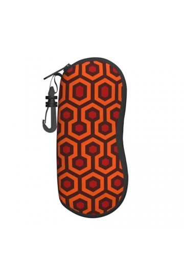 Shining Overlook Grand étui à lunettes durable pour femme avec coque rigide – Parfait pour les voyages et un usage quotidien,