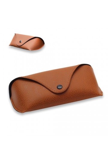 EODKSE Étui à Lunettes Portable en Cuir PU, Stockage pour Lunettes de Soleil et de Lecture, Sac Souple 1 Pièce pour Femme Hom