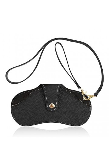 Étuis à Lunettes,Etui Lunettes de Soleil en Cuir Souple,Étui à lunettes Mince Portable,Sac à Lunettes,Étui de Protection de V