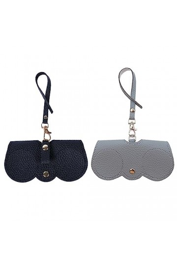 2 Pièces Etui Lunettes,Etui Lunettes Souple,Pochette Lunettes de Soleil,Lunettes de Poche Portable,Sac Souple de Lunettes Boi