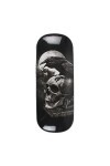 Something Different Wholesale Étui à lunettes accrocheur Poes Raven | Coque rigide motif tête de mort | Œuvre dart Alchemy 