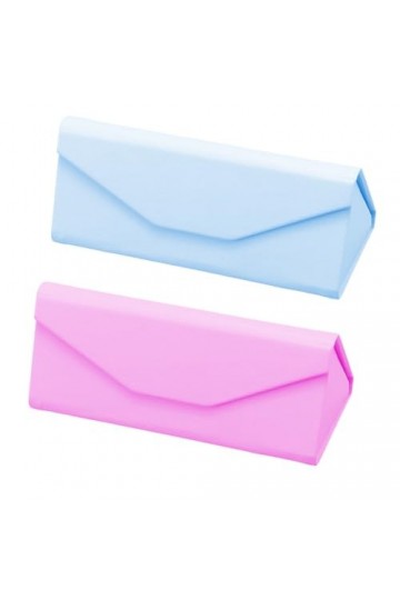 2 Unités Étui Pliable à Lunettes de Soleil,Étui à Lunettes Rigide,Boîte avec Fermeture Magnétique et Doublure Intérieur Prote