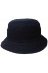 Kangol Washed Bucket Bob, Bleu Marine, Small Mixte