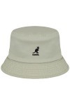 Kangol Washed Bucket Bob, Vert Kaki, Large Mixte