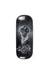 Alchemy Gothic Grimalkins Étui à lunettes en verre : coque rigide de protection avec illustration de chat noir mystique – Co