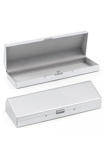 Hifot étui Lunettes Aluminium, métal étui Rigide Lunettes Lecture pour Femme Homme