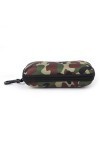 hetuioiyster boîte à Lunettes étui à Lunettes de Soleil Protecteur de Stockage Camouflage Fermeture éclair Unisexe conteneur 