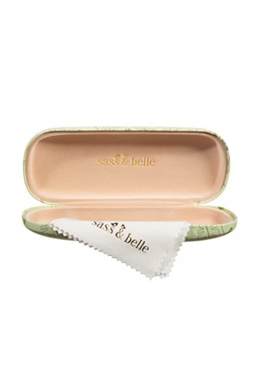 Sass & Belle Étui à lunettes paresseux, Vert, taille unique