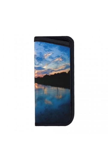 ASEELO Étui à lunettes de soleil avec deux girafes - Élégant et portable - En néoprène - Fermeture éclair - Pour femmes, homm