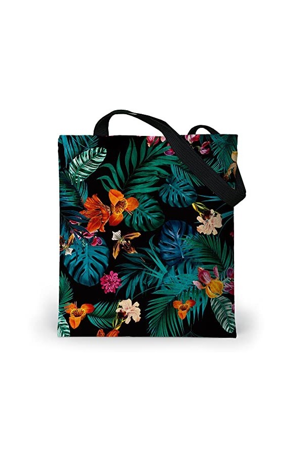 Loxato The Tote Bag Aesthetic - Sac Cabas Femme Grand Format 37x42cm - Sac Fourre Tout Femme - Sac Aesthetic - Sac de Cours F