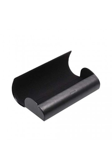 Healifty Étui à Lunettes en Cuir avec Fermeture magnétique Noir