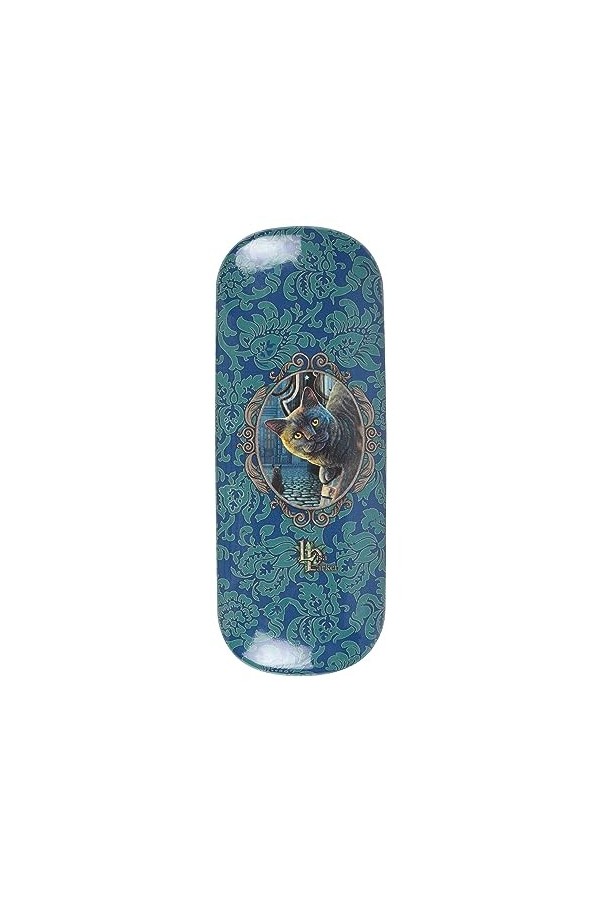 Something Different Wholesale Lisa Parker Étui à lunettes en forme de chaudron rouillé avec chiffon en microfibre pour enleve