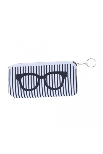 GLEAVI Étui À Lunettes 1 Pièce Sac De Rangement Pochette De Rangement De Voyage Protection De Lunettes Sac Anti-Poussière Pet