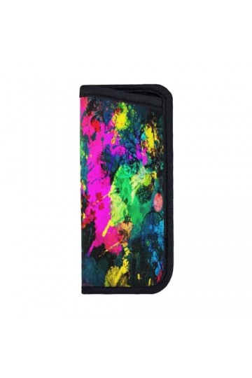 ASEELO Étui à lunettes dhorreur citrouille cimetière étui à lunettes de soleil élégant et portable en néoprène avec fermetur