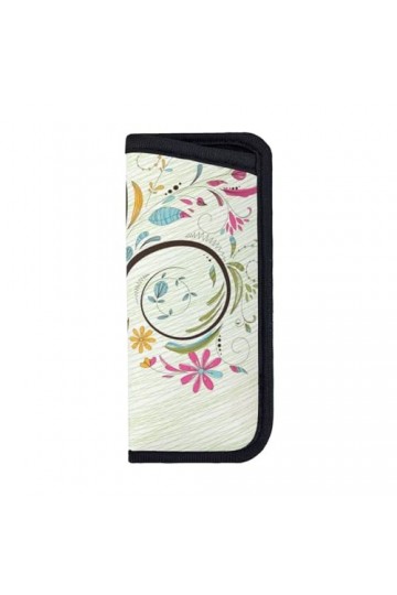 ASEELO Étui à lunettes en forme de tranche de pastèque, étui à lunettes de soleil élégant et portable en néoprène avec fermet