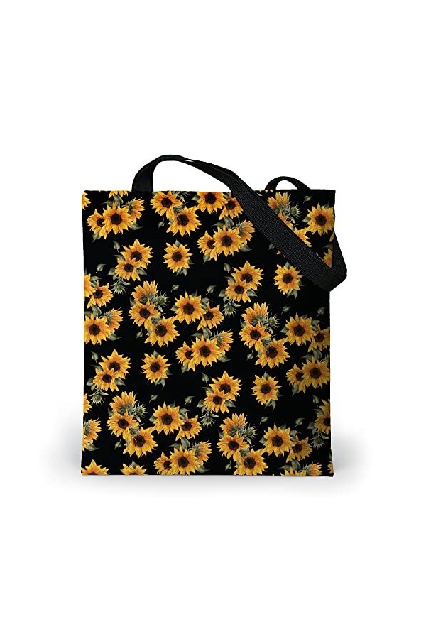 Loxato The Tote Bag Aesthetic - Sac Cabas Femme Grand Format 37x42cm - Sac Fourre Tout Femme - Sac Aesthetic - Sac de Cours F