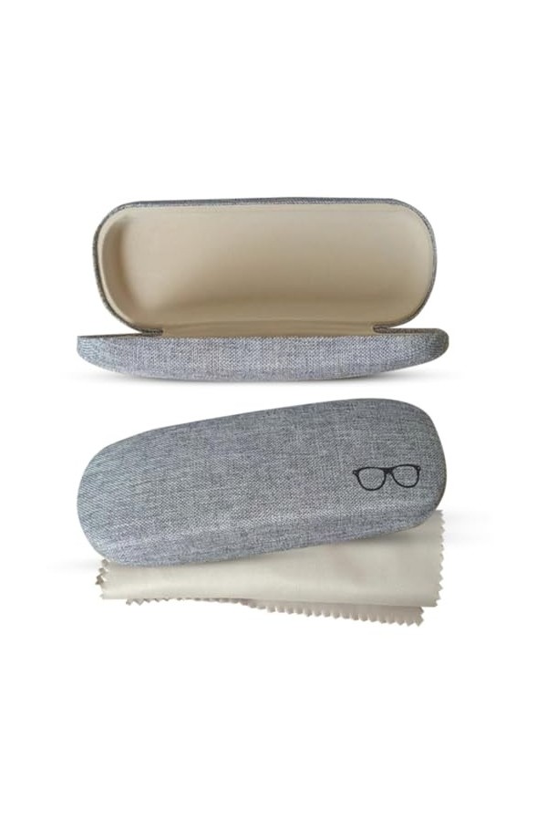 R&B Sports & Leisure Étui à lunettes, étui à lunettes rigide, étui à lunettes pour femmes, étuis à lunettes pour hommes, étui