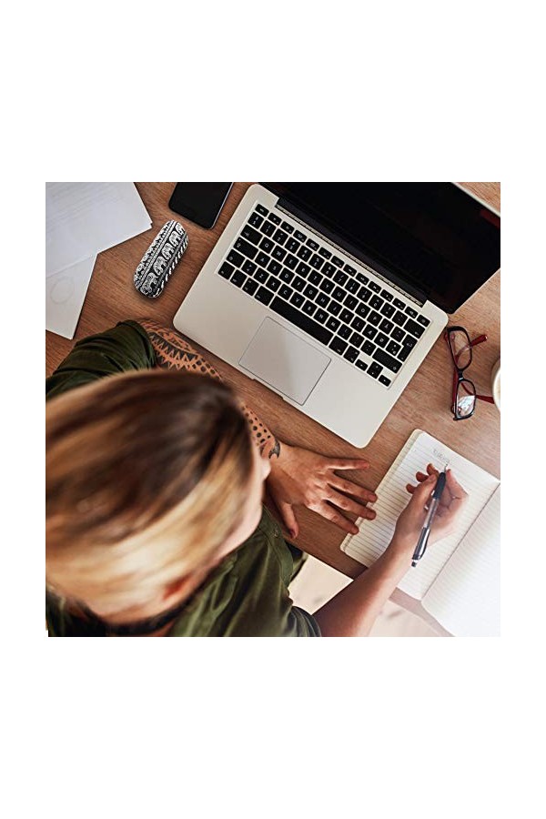 EQLEF Cas de lunettes, étui de protection de lunettes de stockage de lunettes avec impression déléphant mignon 1 