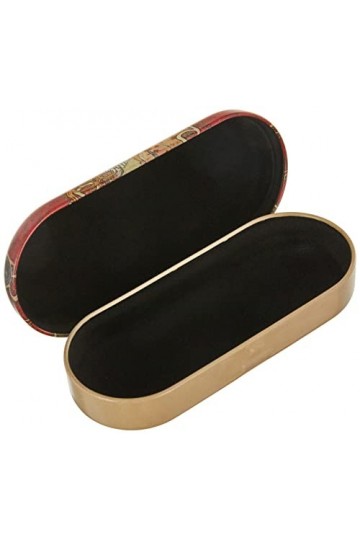 Fridolin 18667 Art Nouveau Zodiak Étui à Lunettes Métal Multicolore 16 x 6,6 x 2,8 cm