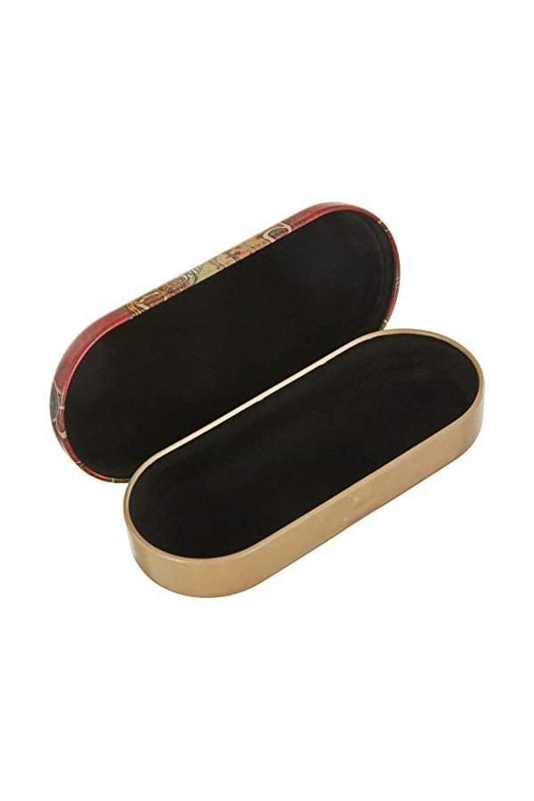 Fridolin 18667 Art Nouveau Zodiak Étui à Lunettes Métal Multicolore 16 x 6,6 x 2,8 cm