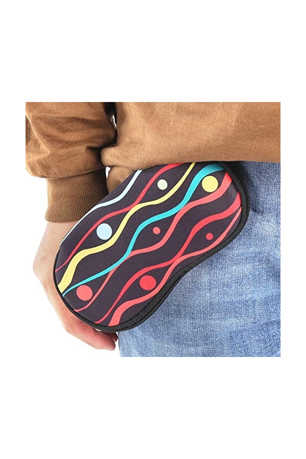 SALUTUYA Protecteur détuis à Lunettes, étui à Lunettes Multifonction en néoprène Ultra-léger élégant pour Lunettes