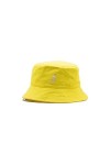 Kangol Washed Bucket Béret, Jaune, 58/60 cm Homme