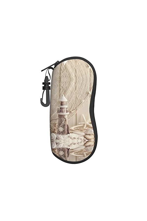 BURGHR Étui à lunettes de soleil pour garçons et jeux vidéo - Ultra léger - Portable - En néoprène - Fermeture éclair - Pour 