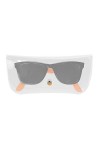 cypreason Étui à soleil Voyage - Étui à lunettes transparent couleur bonbon - Étuis en verre souple en PVC pour lunettes Acce