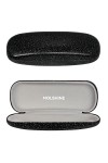 molshine Étui à lunettes Bling Hard Shell, étui à lunettes brillant et étincelant portable pour hommes femmes fille voyage ét