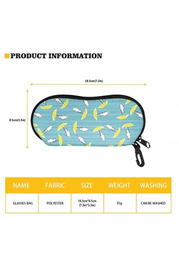 Jndtueit Étui à lunettes pour femmes et filles, étui à lunettes de soleil pratique à transporter, Motif girafe, taille unique