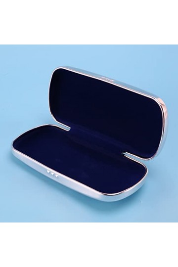 Glakyur Etui A Lunettes,Etui A Lunettes Dur En Aluminium Boite A Lunettes Rayee