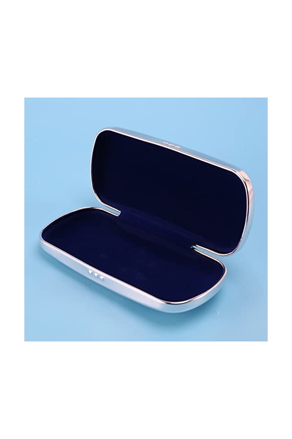Glakyur Etui A Lunettes,Etui A Lunettes Dur En Aluminium Boite A Lunettes Rayee