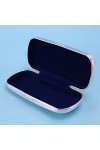 Glakyur Etui A Lunettes,Etui A Lunettes Dur En Aluminium Boite A Lunettes Rayee