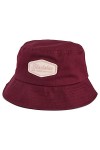 Blackskies Oasis Bucket Hat | Femmes Hommes Bob Chapeau Unisexe Sun Couleurs Pastel Pêche - Noir de Jais