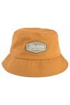 Blackskies Oasis Bucket Hat | Femmes Hommes Bob Chapeau Unisexe Sun Couleurs Pastel Pêche - Noir de Jais