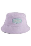 Blackskies Oasis Bucket Hat | Femmes Hommes Bob Chapeau Unisexe Sun Couleurs Pastel Pêche - Noir de Jais