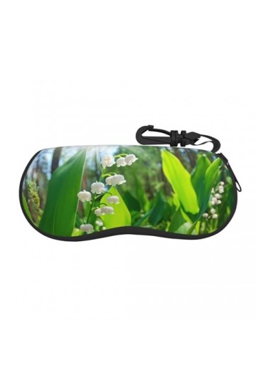 SATUSA Étui à lunettes à fermeture éclair avec fermeture éclair, pochette souple pour lunettes de soleil, étui à lunettes de 