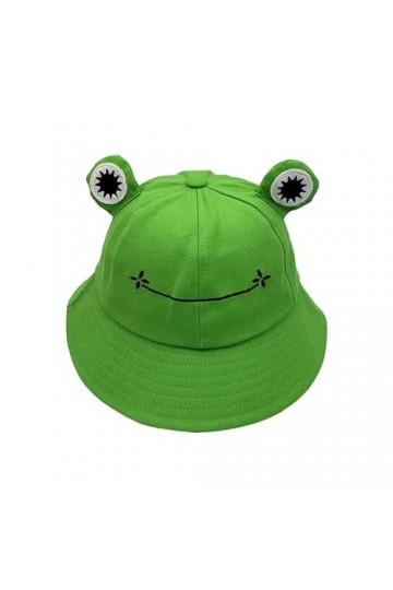 Chapeau de soleil grenouille, chapeau de seau de grenouille adulte, chapeau de soleil de seau de pêcheur de grenouille, chape