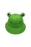 Chapeau de soleil grenouille, chapeau de seau de grenouille adulte, chapeau de soleil de seau de pêcheur de grenouille, chape