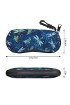 SATUSA Étui à lunettes avec fermeture éclair et fermeture éclair, pochette souple pour lunettes de soleil, étui de voyage por