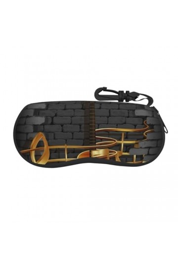 SATUSA Étui à lunettes avec fermeture éclair et fermeture éclair, pochette souple pour lunettes de soleil, étui de voyage por